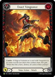 Flesh And Blood Singles All: Enact Vengeance [GEM116] (GEM Pack 4)  Rainbow Foil