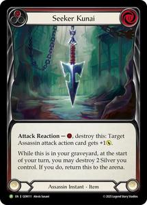 Flesh And Blood Singles All: Seeker Kunai (Red) [GEM111] (GEM Pack 4)  Cold Foil