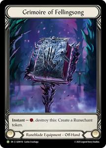 Flesh And Blood Singles All: Grimoire of Fellingsong [GEM110] (GEM Pack 4)  Cold Foil