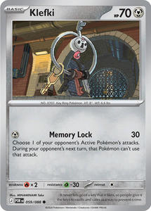 Pokemon Singles Instock: Klefki (059/088) [Mega Evolution: Perfect Order]