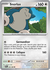 Pokemon Singles Instock: Snorlax (063/088) [Mega Evolution: Perfect Order]
