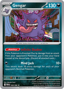 Pokemon Singles Instock: Gengar (050/088) [Mega Evolution: Perfect Order]