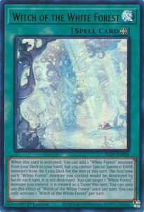 Yugioh Singles Instock: Witch of the White Forest [ALIN-EN058] Ultra Rare