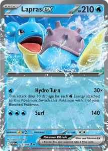Pokemon Singles Instock: Lapras ex (022/088) [Mega Evolution: Perfect Order]