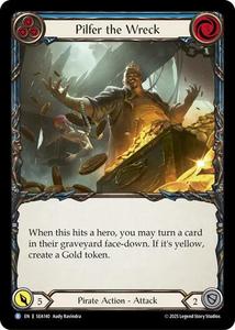 Flesh And Blood: Pilfer the Wreck (Blue) [SEA140] (High Seas)  Rainbow Foil