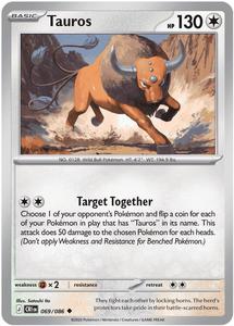 Pokemon Singles Instock: Tauros (069/086) [Mega Evolution: Chaos Rising]
