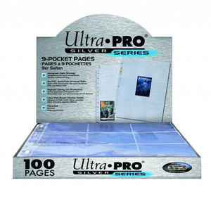 ULTRA PRO Page - 9-Pocket Silver Series TCG NZ