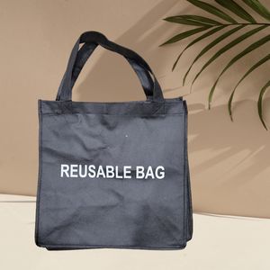 Bags: 80gsm Non-woven shopping bag with handle x 100pcs