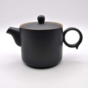 Black Ceramic Teapot Set