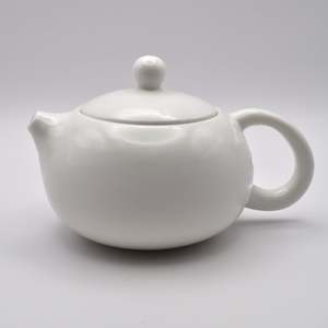 White Ceramic Teapot Set