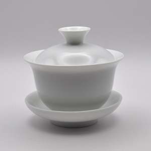 White Porcelain Gaiwan Tea Set