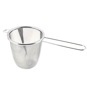 Teaware: Stainless Steel Tea Strainer - Large
