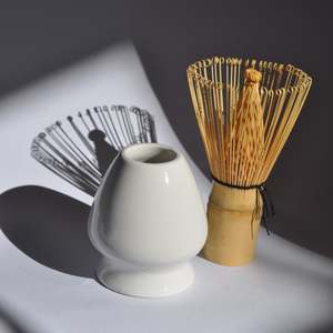 Ceramic Matcha Whisk Stand (Naoshi)