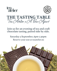 The Tasting Table: Tea Atelier x A Bar Apart