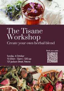 Workshop: The Tisane Workshop: Create Your Own Herbal Blend
