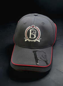 Unisex Black/Grey and Red - Baseball Cap