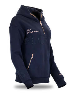 Clothing: Luna - Navy - Hoodie
