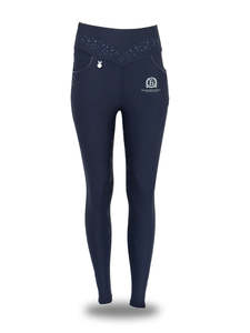Frontpage: Navy Anemone Leggings