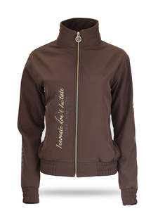 Clothing: Felicity Chocolate Showerproof Jacket