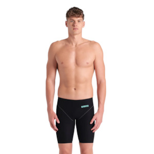 Racesuits: Arena - Mens - Powerskin Impulso Stitched Racing Jammer - Black Teal
