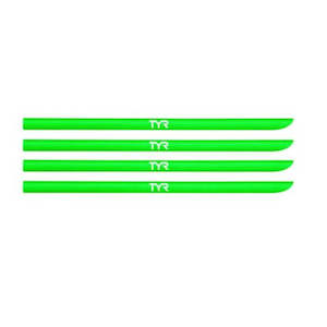 1 Training Aides Paddles: TYR - Silicone Hand Paddle Replacement Straps - Fluro Green