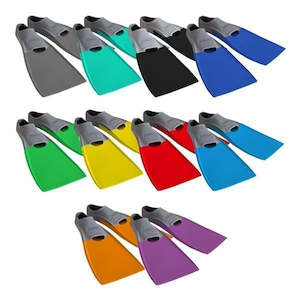 1 Training Aids Fins: Zoggs - Long Blade Rubber Fins