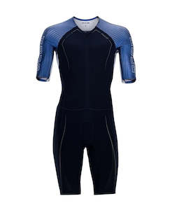 Tri Suits Mens: HUUB - Mens - Anemoi+ Aero Tri Suit - Blue/Aqua