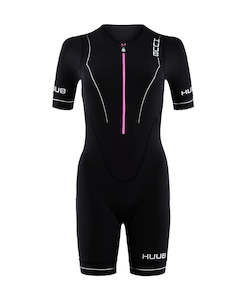 HUUB - Womens - Aura Long Course Tri Suit - Black/Purple