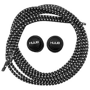 Huub: HUUB - Elastic Lock Laces - Black