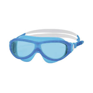 Goggles Junior Pool Training: Zoggs - Phantom Junior Mask - Blue/White/Blue Lens