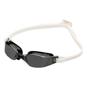 1 All Goggles: Aqua Sphere - XCEED Smoke Lens Goggle - Black/White Frame