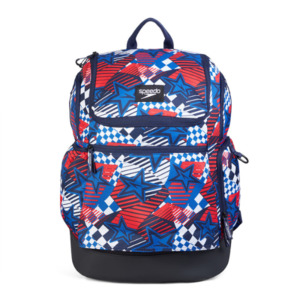 Backpack: Speedo - Teamster 2.0 Rucksack - Pure Blue/True Cobalt/Watermelon