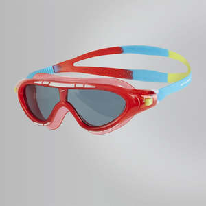 Goggles Junior Pool Training: Speedo - Rift Junior - Mask - Red/Smoke