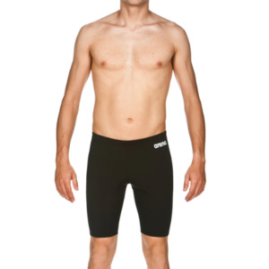 Swimwear Mens Jammers: Arena - Mens - Team Solid Jammer - Black/White