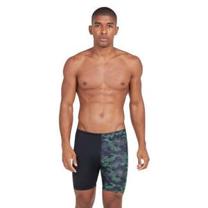 Swimwear Mens Jammers: Zoggs - Mens - Mid Jammer - Camo