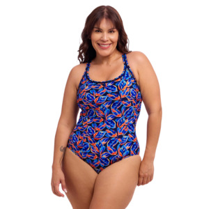 Funkita - Womens - Locked In Lucy One Piece - Leaf Blower