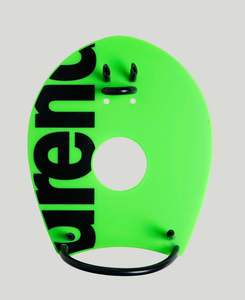 1 Training Aides Paddles: Arena - Elite 2 Hand Paddles - Green-Black