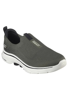 Skechers Clearance: Mens Skechers GOwalk 7 Olive