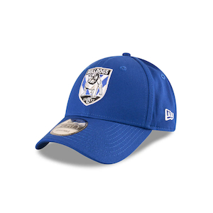 NRL Hats: New Era NRL 9Forty Bulldogs Badged Cloth Strap Cap
