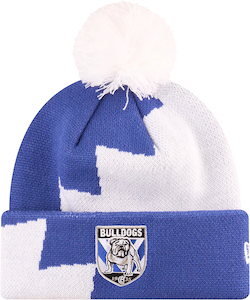 NRL Accessories: New Era Zig Zag Bulldogs Beanie Kids