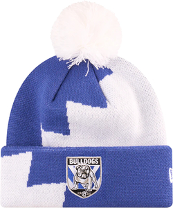 NRL Accessories: New Era Zig Zag Bulldogs Beanie Kids