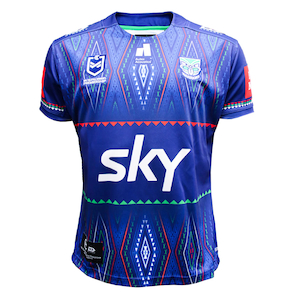 Products: NZ Warriors 2025 NRLW Indigenous Jersey – Blue