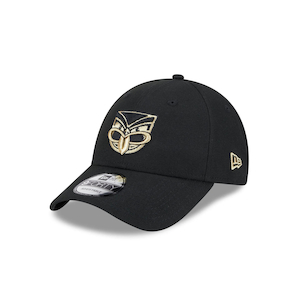 NRL Warriors 940 Snapback Cap Black/Gold