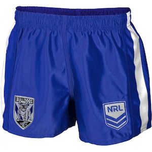 NRL Supporter Shorts: Bulldogs Nrl Youth Supporter Shorts