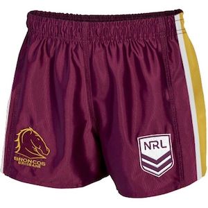 NRL Broncos Supporter Shorts