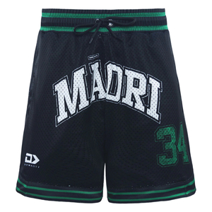 Supporters Gear: NZ Maori 2025 Basetball Shorts