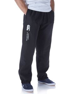 Mens Canterbury Cuffed Hem Stadium Pants Black