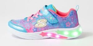 Skechers Clearance: Skechers Kids Star Sparks Turq/Multi