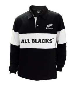 All Blacks Mens LS Polo Shirt