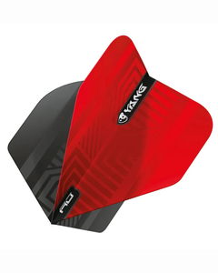 Dart Flights: Red Dragon Red & Black Yin Yang Dart Flight